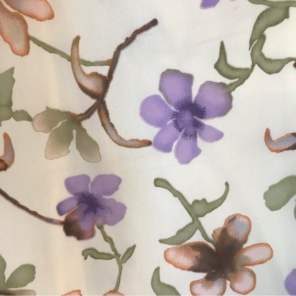 VINTAGE STUDIO | 90’s Maxi Dress in Yellow & Purple Size 10 - Picture 10 of 11